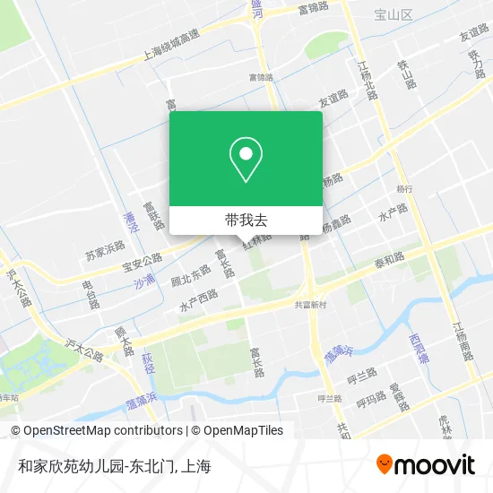和家欣苑幼儿园-东北门地图