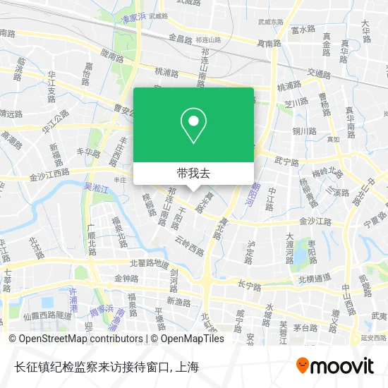 长征镇纪检监察来访接待窗口地图