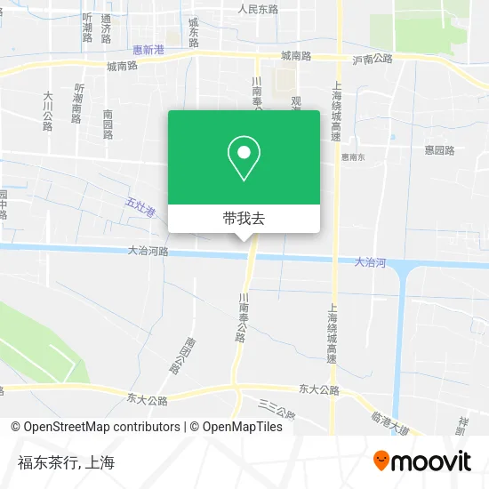 福东茶行地图