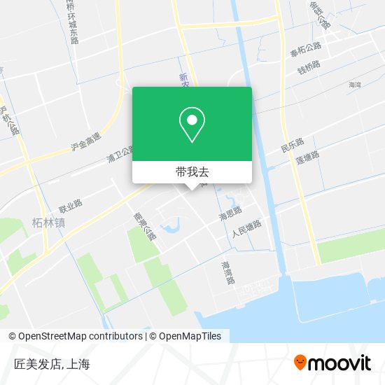 匠美发店地图