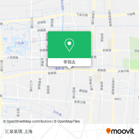 汇泉装璜地图