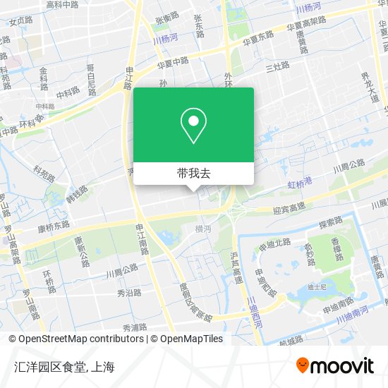 汇洋园区食堂地图