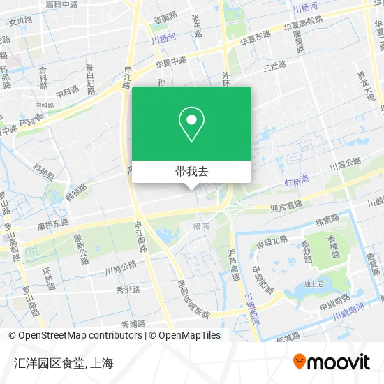 汇洋园区食堂地图