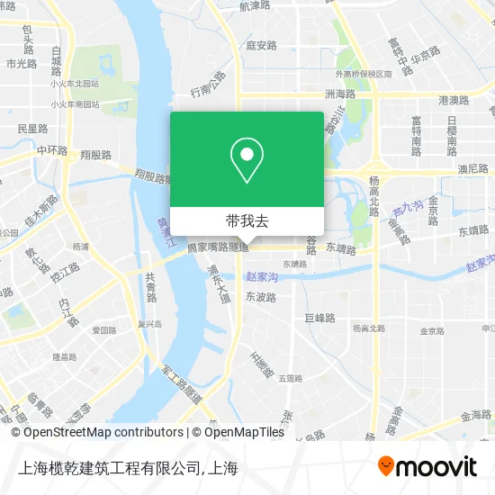 上海榄乾建筑工程有限公司地图