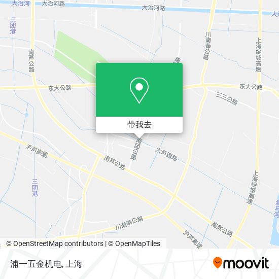 浦一五金机电地图