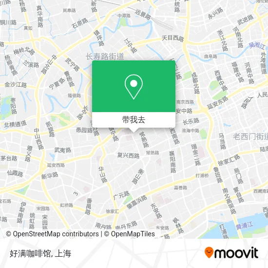 好满咖啡馆地图