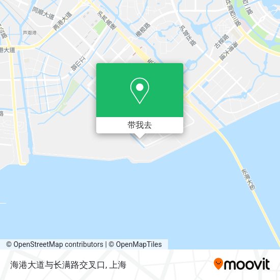 海港大道与长满路交叉口地图