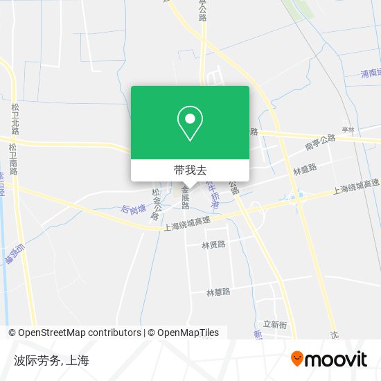 波际劳务地图