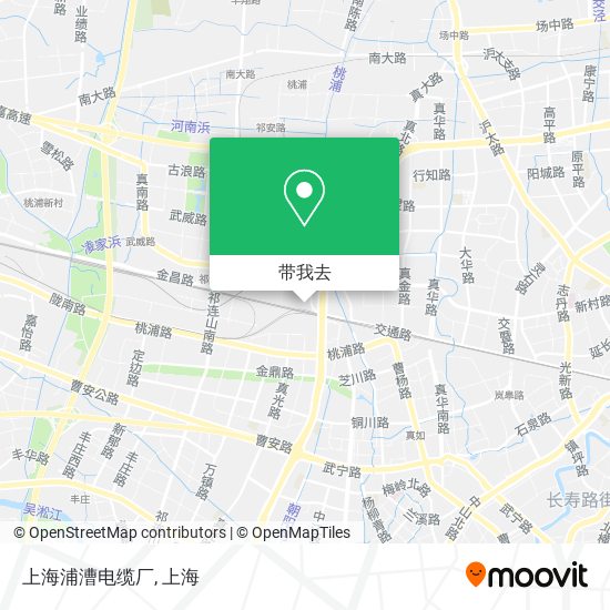 上海浦漕电缆厂地图