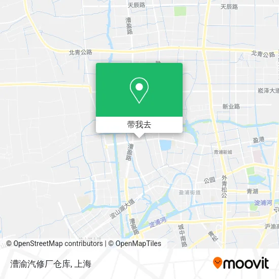 漕渝汽修厂仓库地图