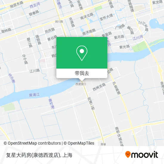 复星大药房(康德西渡店)地图