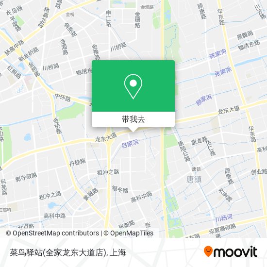 菜鸟驿站(全家龙东大道店)地图