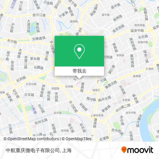 中航重庆微电子有限公司地图