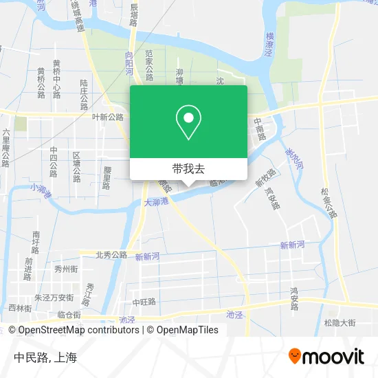 中民路地图