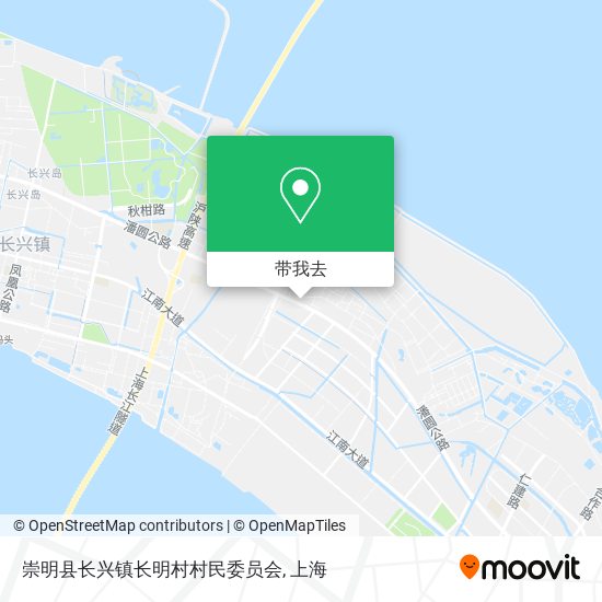 崇明县长兴镇长明村村民委员会地图
