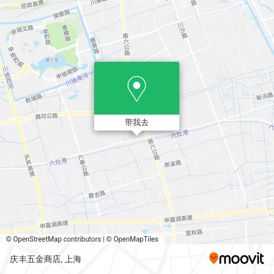 庆丰五金商店地图