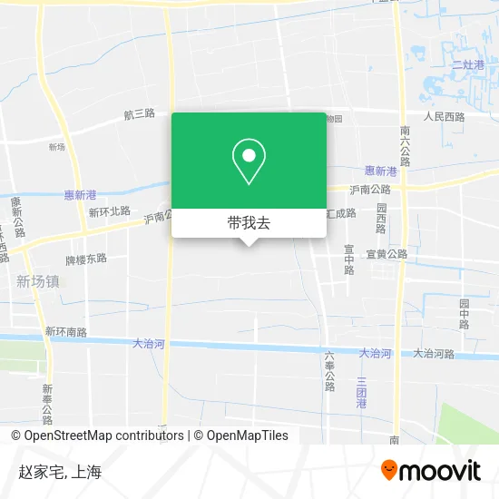 赵家宅地图