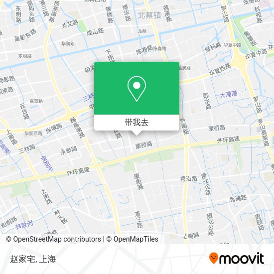 赵家宅地图
