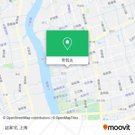赵家宅地图