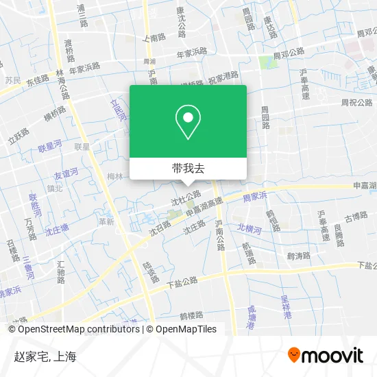 赵家宅地图