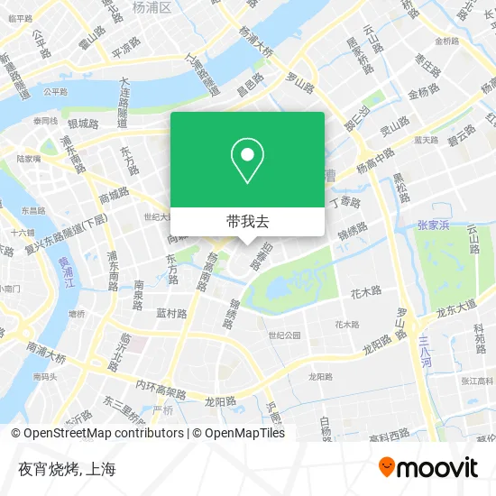 夜宵烧烤地图