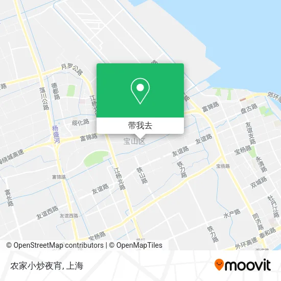 农家小炒夜宵地图