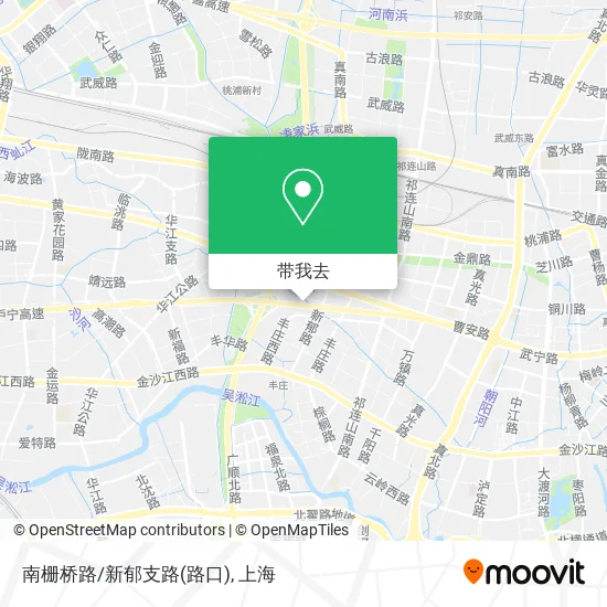 南栅桥路/新郁支路(路口)地图