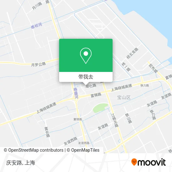 庆安路地图