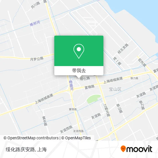 绥化路庆安路地图
