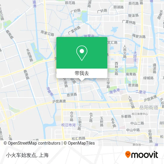 小火车始发点地图