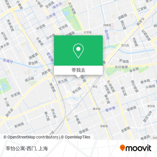 莘怡公寓-西门地图