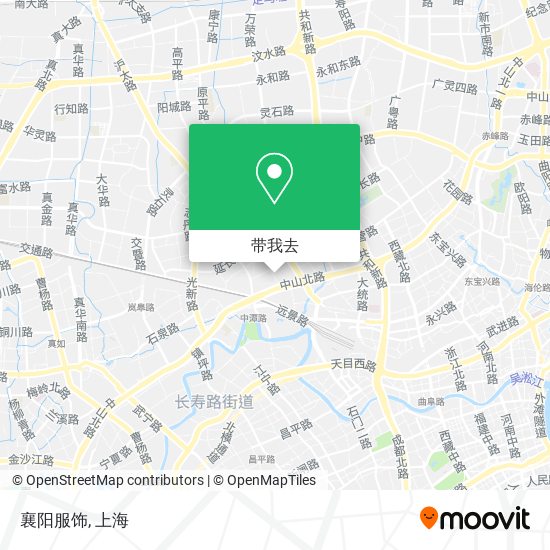 襄阳服饰地图