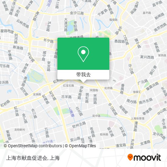 上海市献血促进会地图