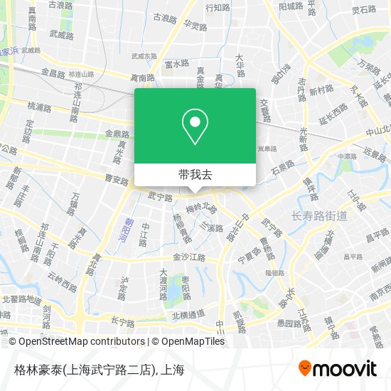 格林豪泰(上海武宁路二店)地图