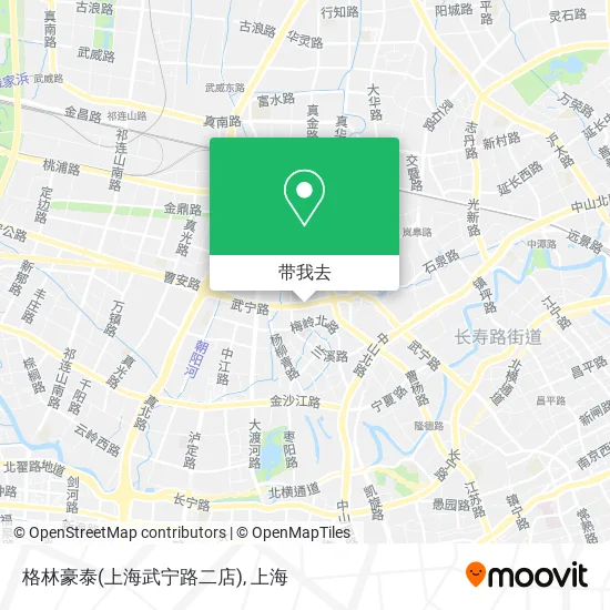 格林豪泰(上海武宁路二店)地图