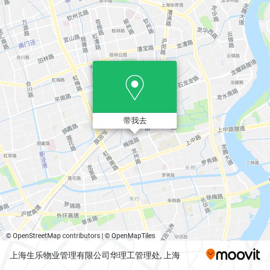 上海生乐物业管理有限公司华理工管理处地图