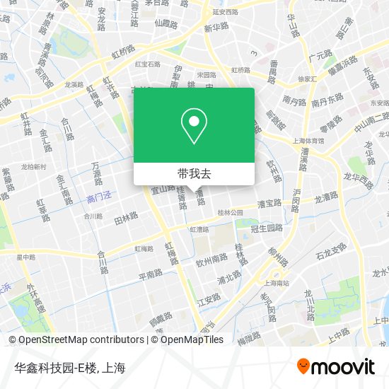 华鑫科技园-E楼地图