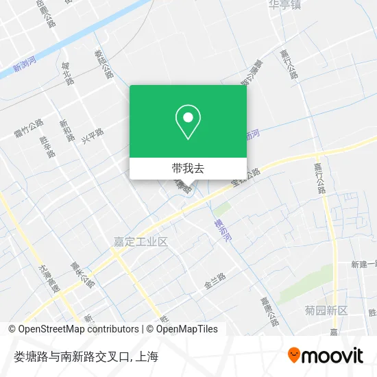 娄塘路与南新路交叉口地图