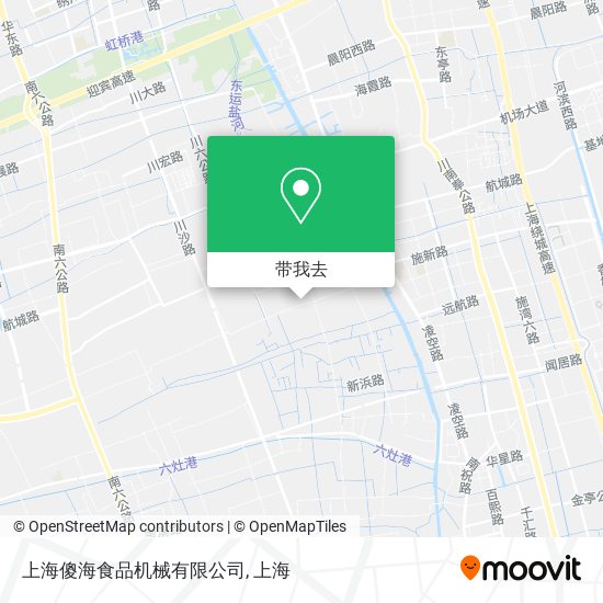 上海傻海食品机械有限公司地图
