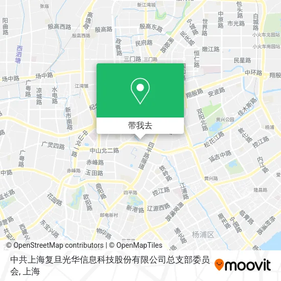 中共上海复旦光华信息科技股份有限公司总支部委员会地图