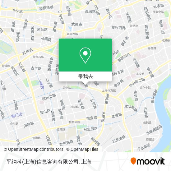 平纳科(上海)信息咨询有限公司地图