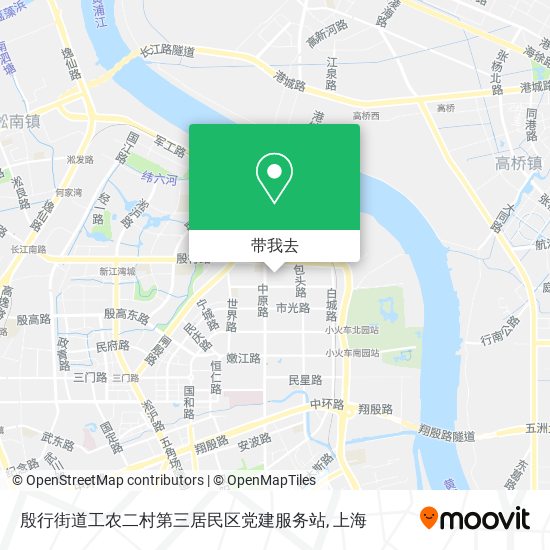 殷行街道工农二村第三居民区党建服务站地图
