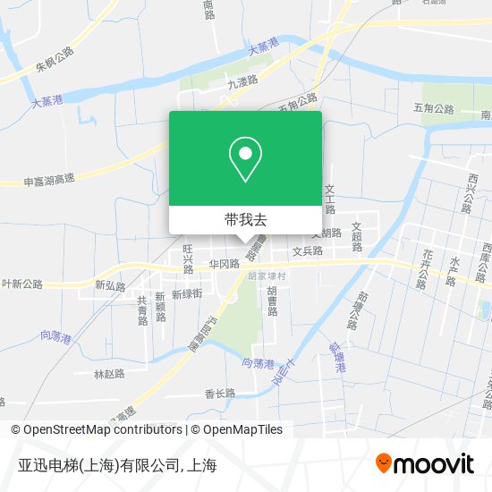 亚迅电梯(上海)有限公司地图