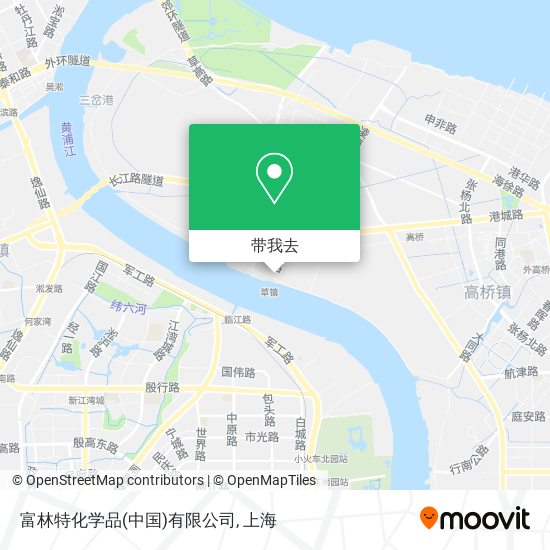 富林特化学品(中国)有限公司地图