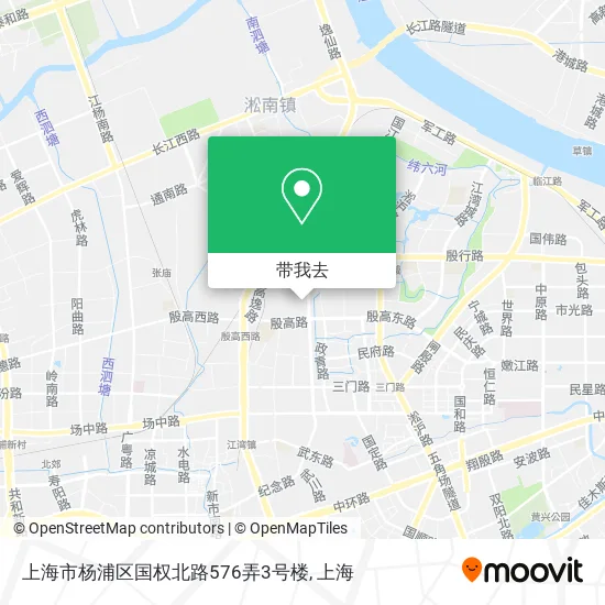 上海市杨浦区国权北路576弄3号楼地图