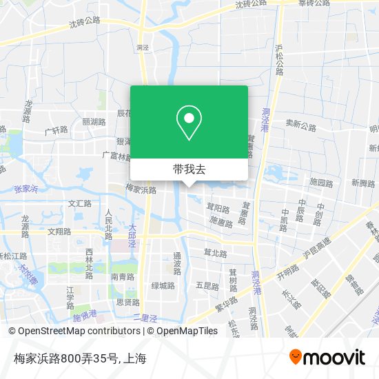 梅家浜路800弄35号地图