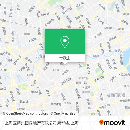 上海医药集团房地产有限公司康华楼地图