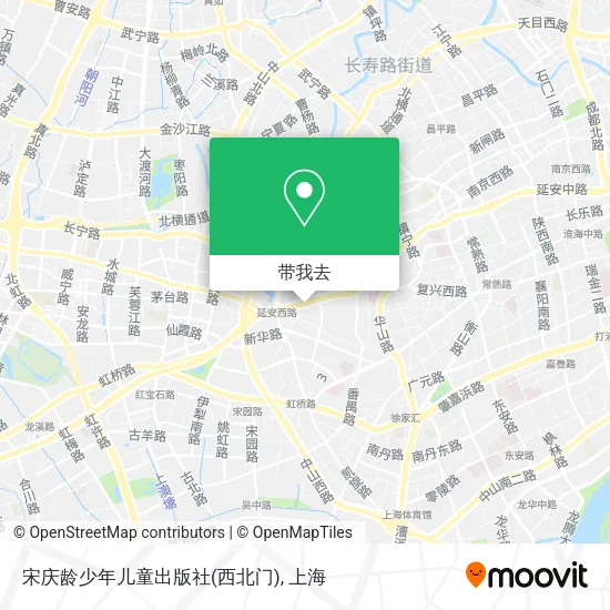 宋庆龄少年儿童出版社(西北门)地图