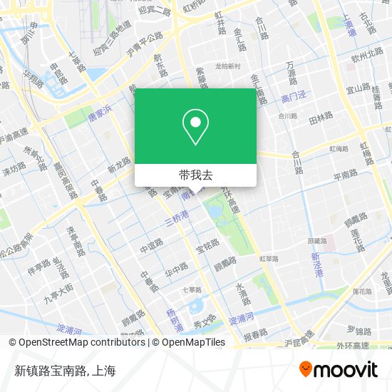 新镇路宝南路地图