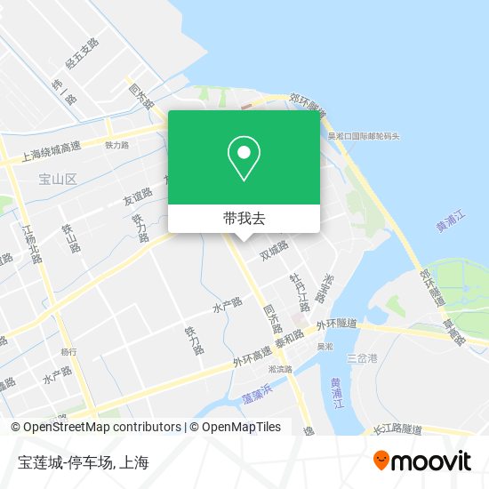 宝莲城-停车场地图